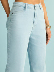 Kotty Women Jean Straight Fit High-Rise Stretchable Jeans