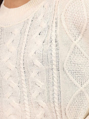 Kotty Women Cable Knit Pullover