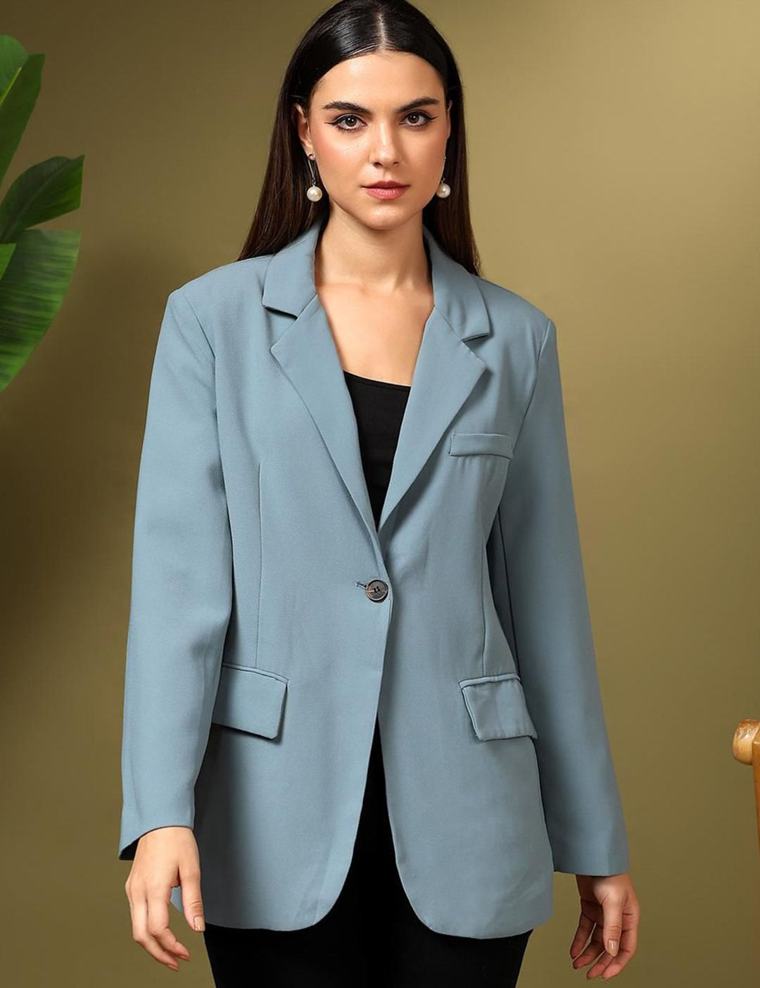 Kotty Women Single-Breasted Overcoat