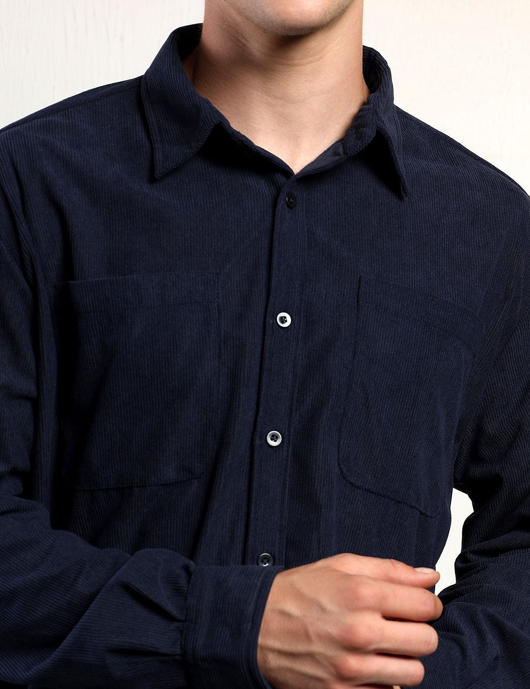 Kotty Men Spread Collar Casual Shirt