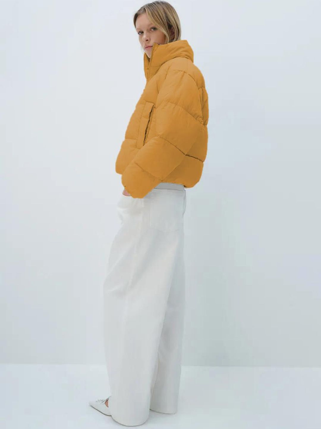 Kotty Women Crop Puffer Jacket