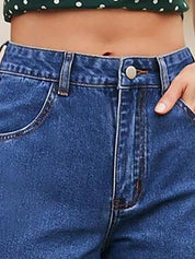 Kotty Women Flared High-Rise Cotton Stretchable Jeans