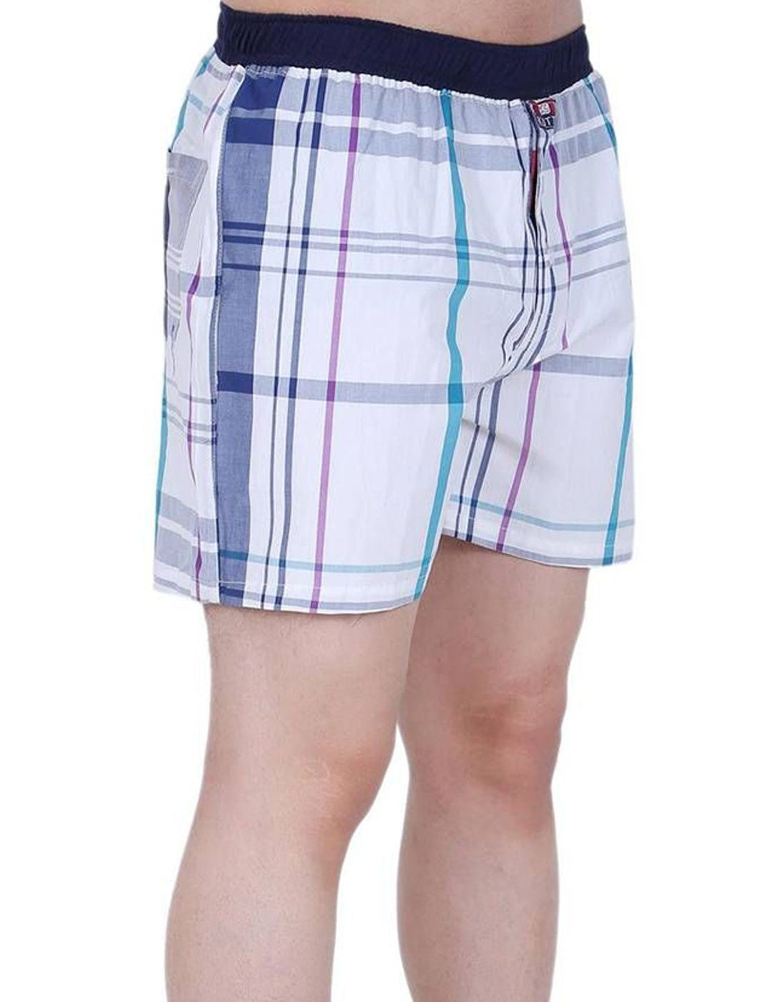 Kotty Men Checked Mid-Rise Boxer KTTNEWBOXER24S