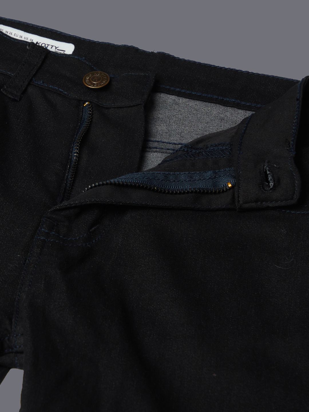 Kotty Women Bootcut High-Rise Stretchable Jeans