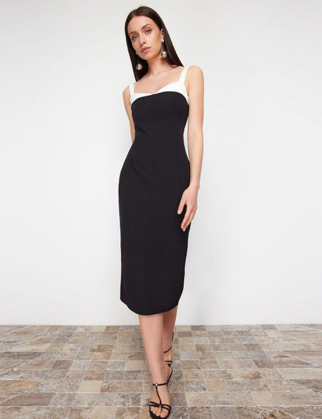 Kotty Shoulder Straps Bodycon Dress