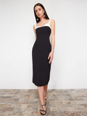 Kotty Shoulder Straps Bodycon Dress