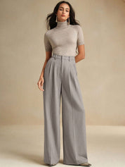 Kotty Women Relaxed Fit High-Rise Regular Trousers