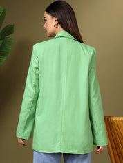 Kotty Notched Lapel Single Breasted Blazer