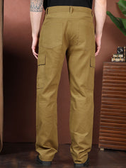 Kotty Men Relaxed Easy Wash Cargos Trousers