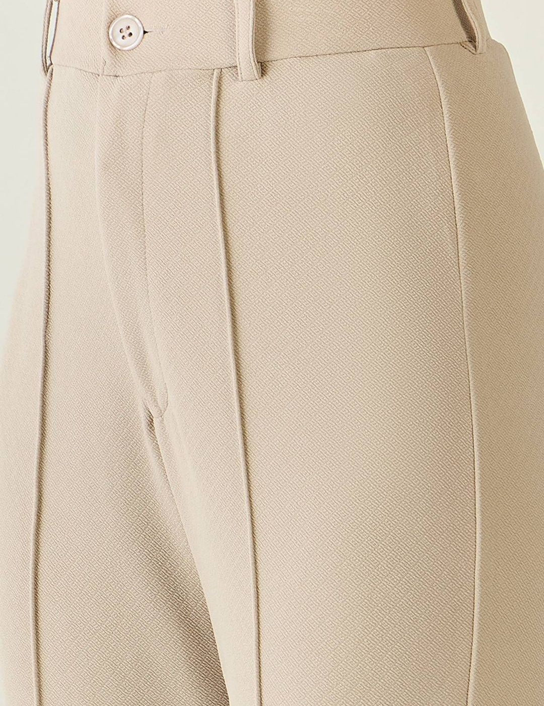 Kotty Women Relaxed Straight Leg High-Rise Trousers