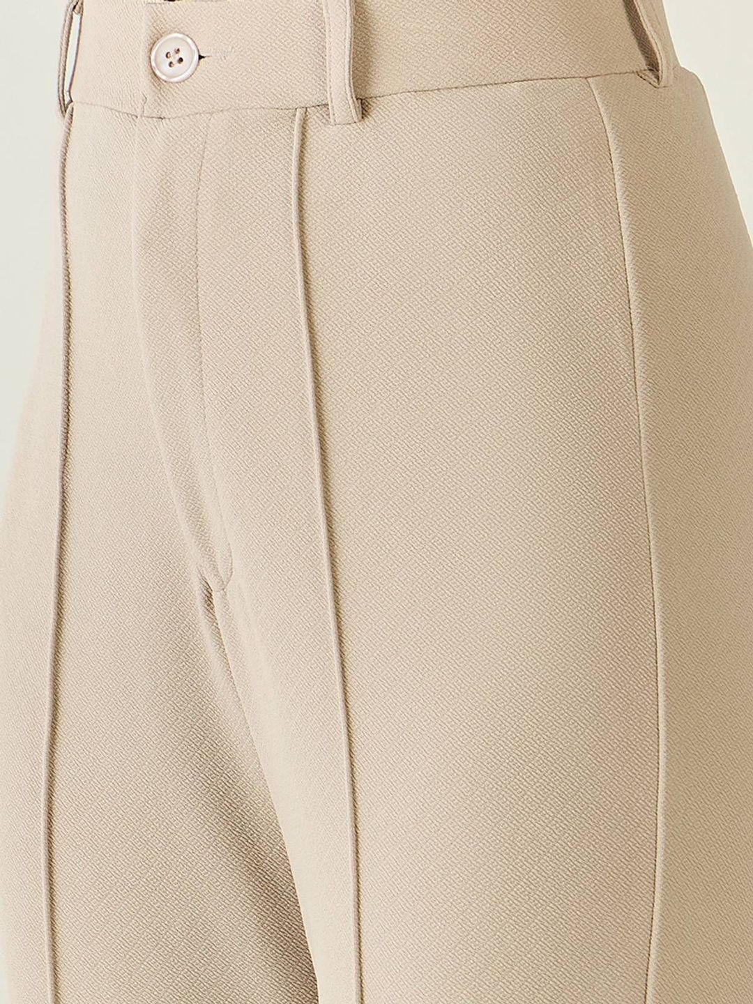 Kotty Women Relaxed Straight Leg High-Rise Trousers