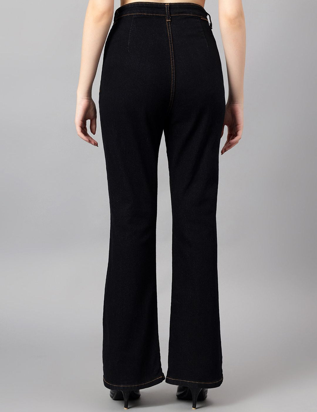 Kotty Women Bootcut Cotton High-Rise  Jeans