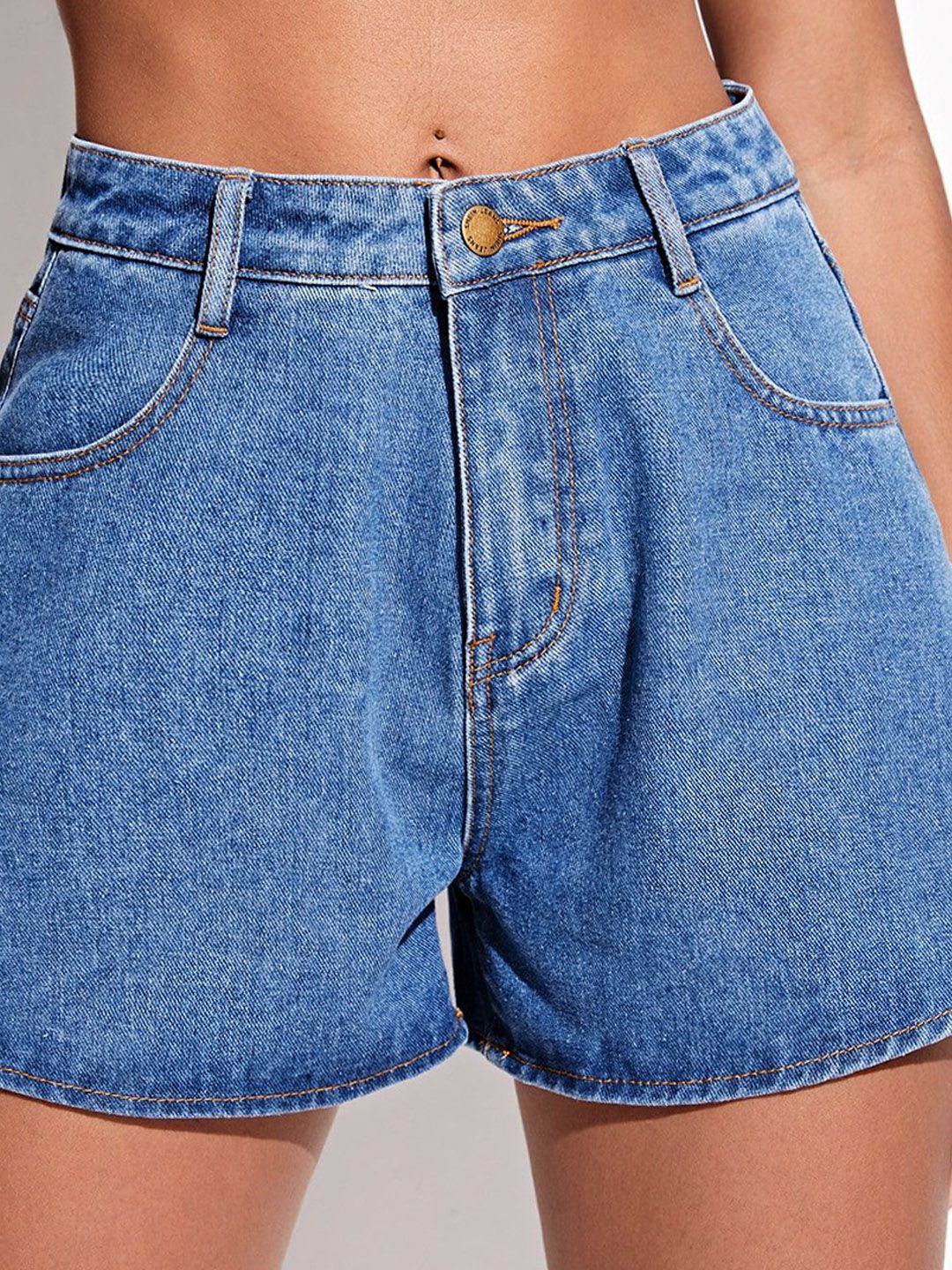 Kotty Women High-Rise Denim Shorts
