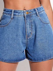 Kotty Women High-Rise Denim Shorts