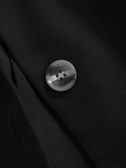 Kotty Black Square Neck Sleeveless Top With Skirt 