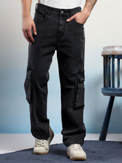 Kotty Men Cotton Regular Fit Mid-Rise Jeans