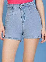 Kotty Women High-Rise Denim Shorts