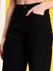 Kotty Women Jean Straight Fit High-Rise Stretchable Jeans