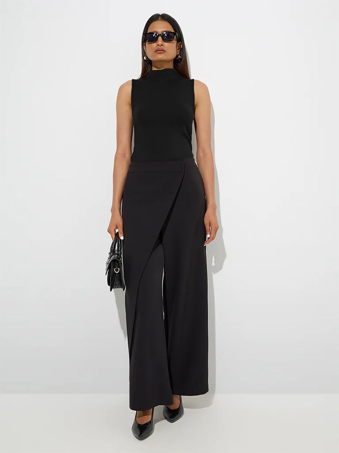 Kotty Pack Of 2 High Neck Fitted Top