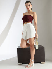  Kotty Wrap Above Knee  Skirts