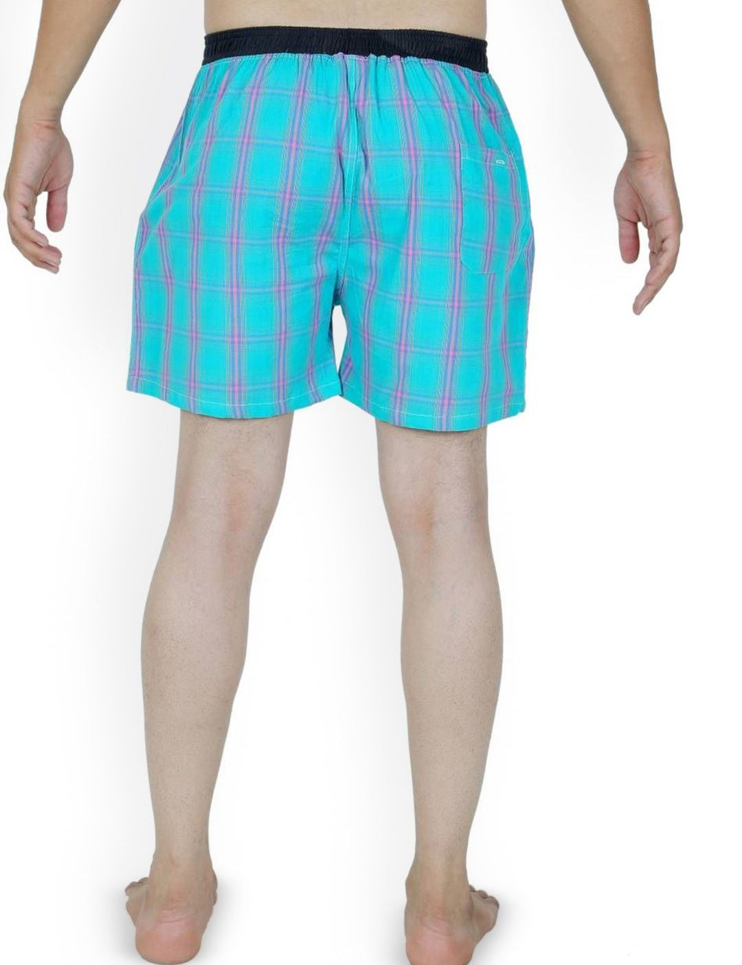 Kotty Men Checked Mid-Rise Boxer KTTNEWBOXER17S