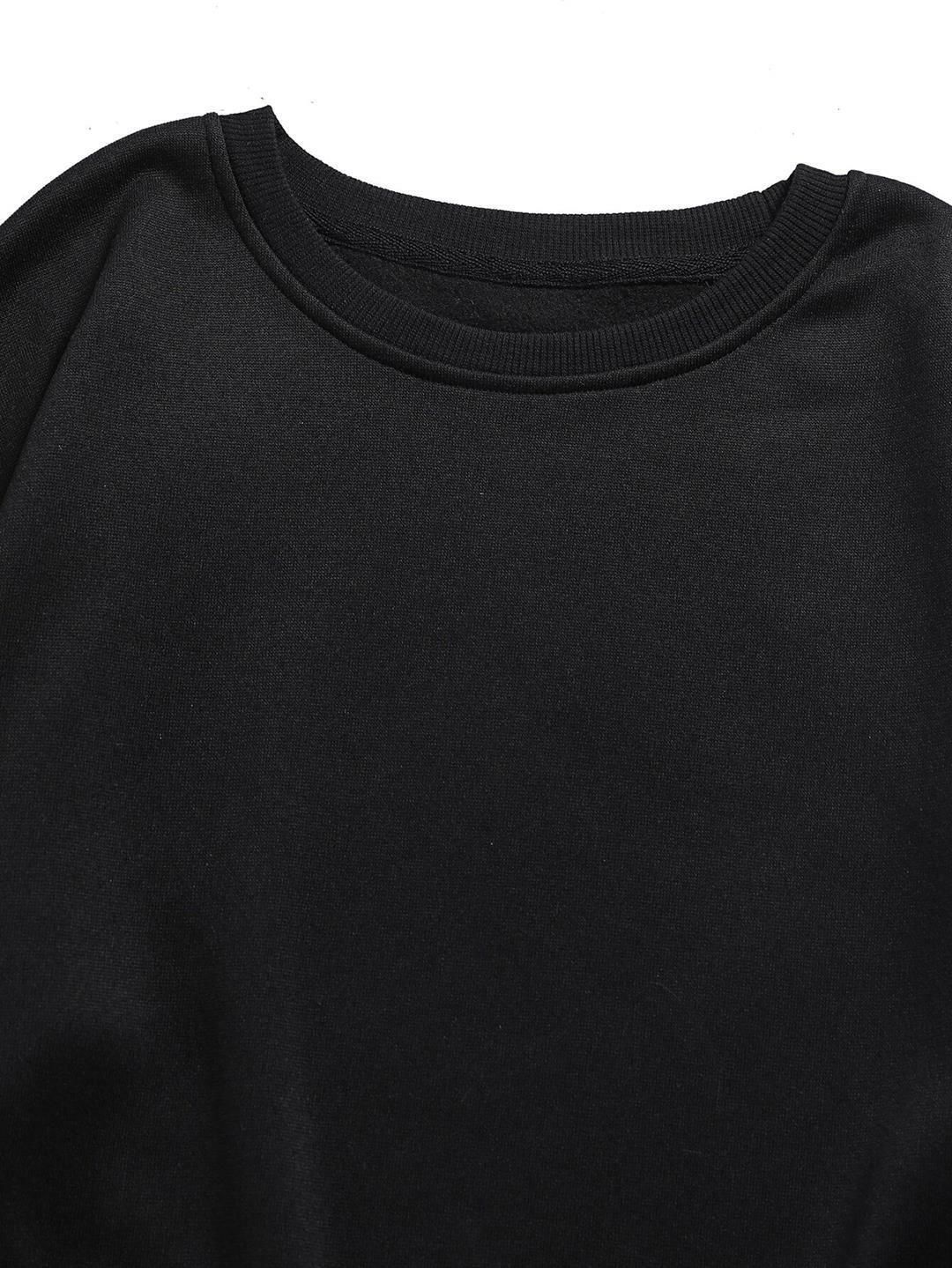 Kotty Women Black Sweatshirt