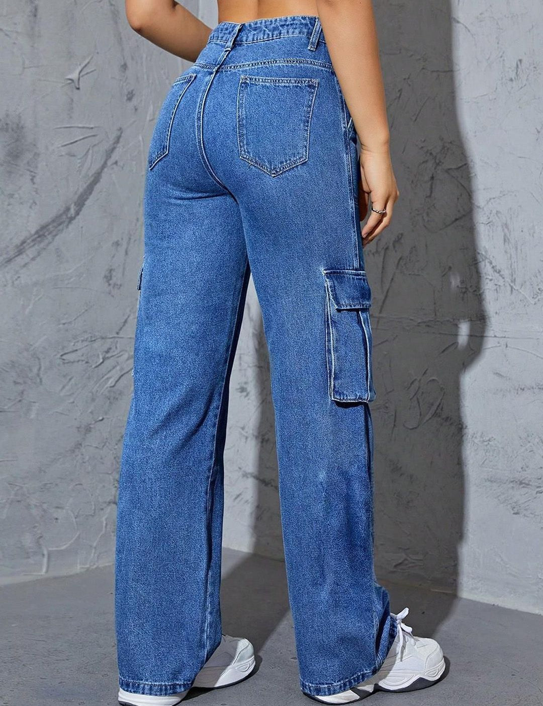 Kotty Women Jean Straight Fit High-Rise Stretchable Jeans