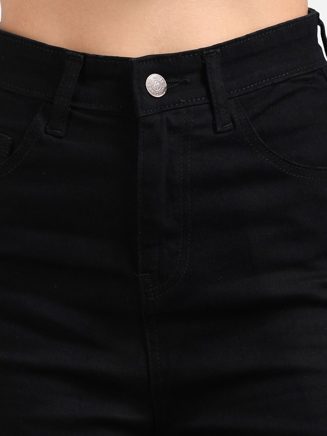 Kotty Women Straight Fit High-Rise Jeans