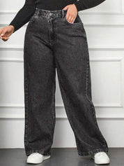 Kotty Women Wide Leg High-Rise Jeans