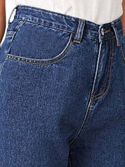 Kotty Women Straight Fit High-Rise Stretchable Cotton?Jeans