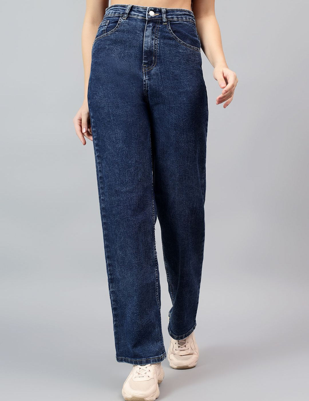 Kotty Women High-Rise Stretchable Cotton Jeans