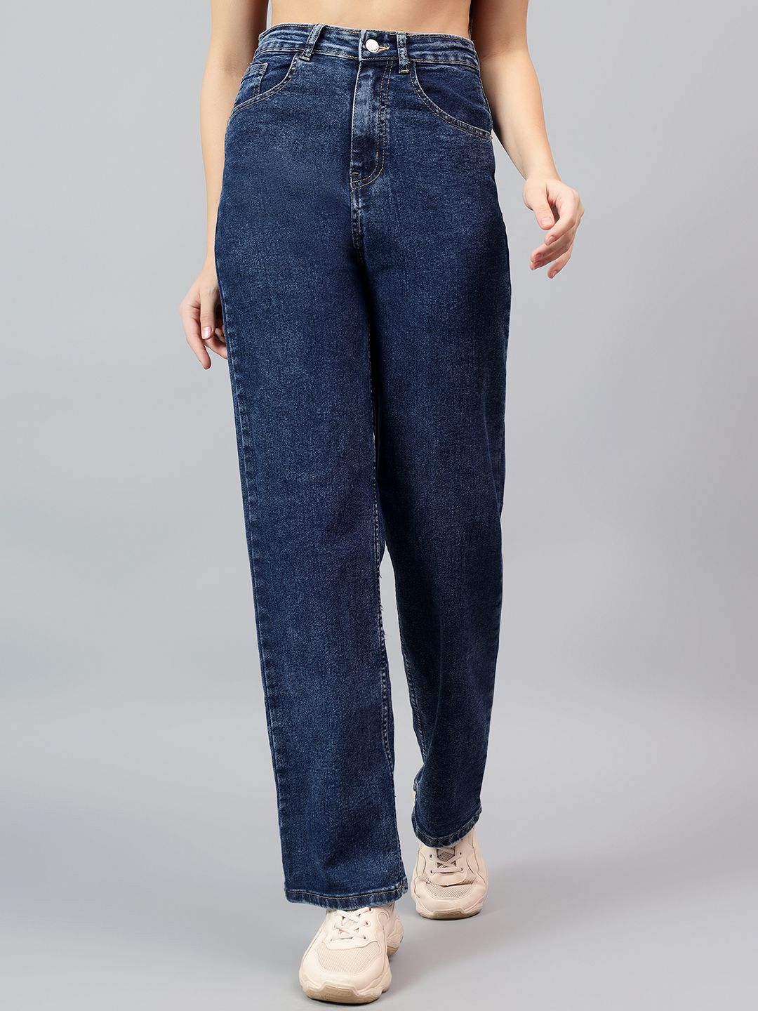 Kotty Women High-Rise Stretchable Cotton Jeans