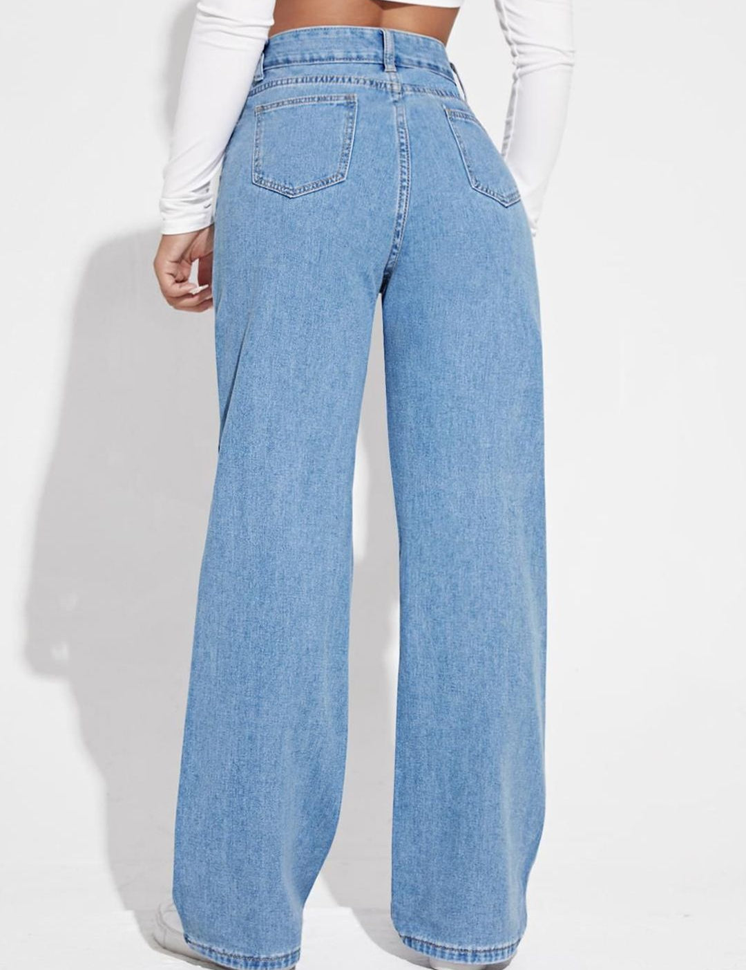 Kotty Women Cotton Straight Fit High-Rise Highly Distressed Jeans