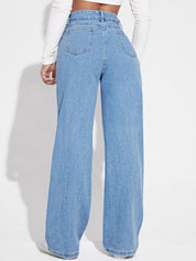 Kotty Women Cotton Straight Fit High-Rise Highly Distressed Jeans