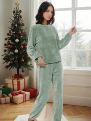 Kotty Women Round Neck T-shirt and Pyjamas Night suit