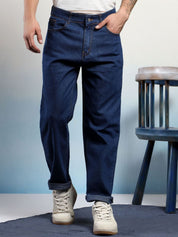 Kotty Men Straight Fit Low-Rise Stretchable Jeans