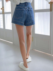 Kotty Women High-Rise Denim Shorts