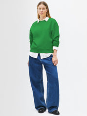 Kotty Women Round Neck Pullover Sweatshirt