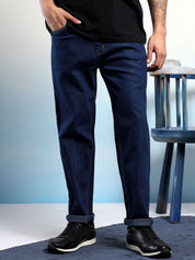 Kotty Men Straight Fit Low-Rise Stretchable Jeans