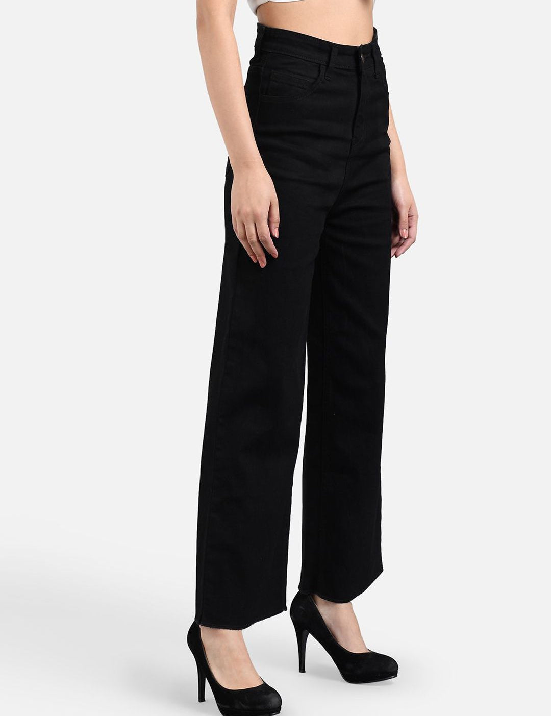 Kotty Women Straight Fit High-Rise Jeans