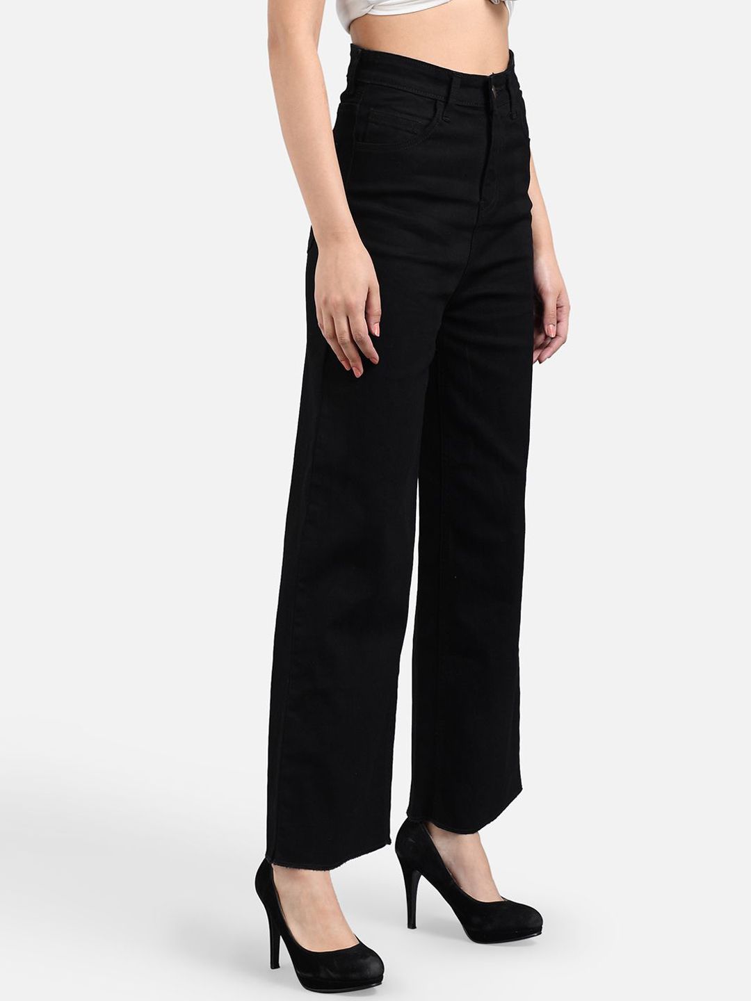 Kotty Women Straight Fit High-Rise Jeans