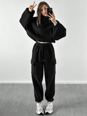 Kotty Hooded Neck Sweatshirt With Joggers 