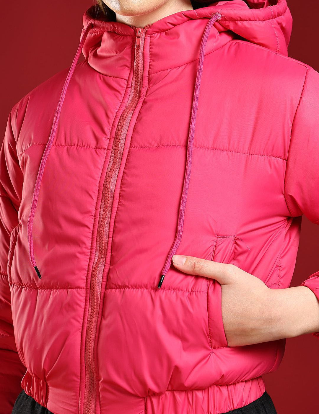 Kotty Women Crop Puffer Jacket