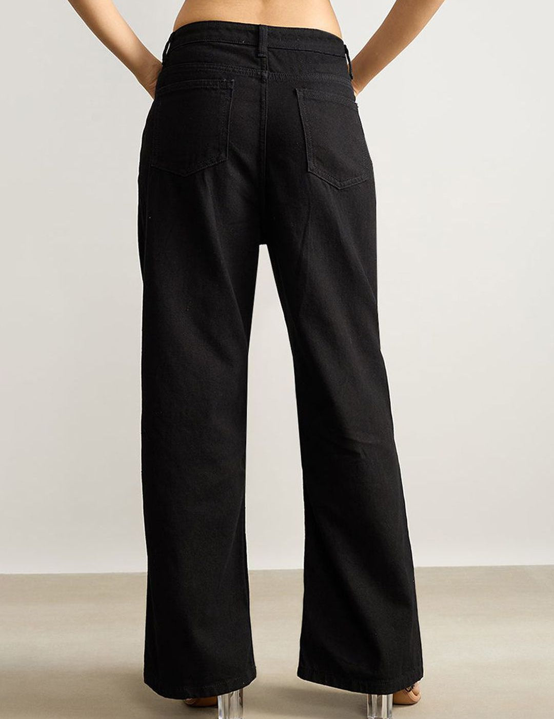 Kotty Women Jean Wide Leg Stretchable Jeans