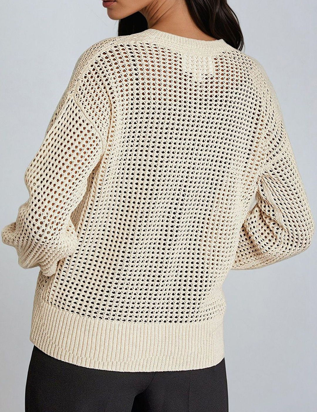 Kotty Women V-Neck Cotton Cardigan Sweater