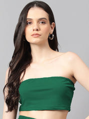 Kotty Green Off-shoulder Crop Top