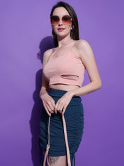 Kotty Women Solid One Shoulder Top