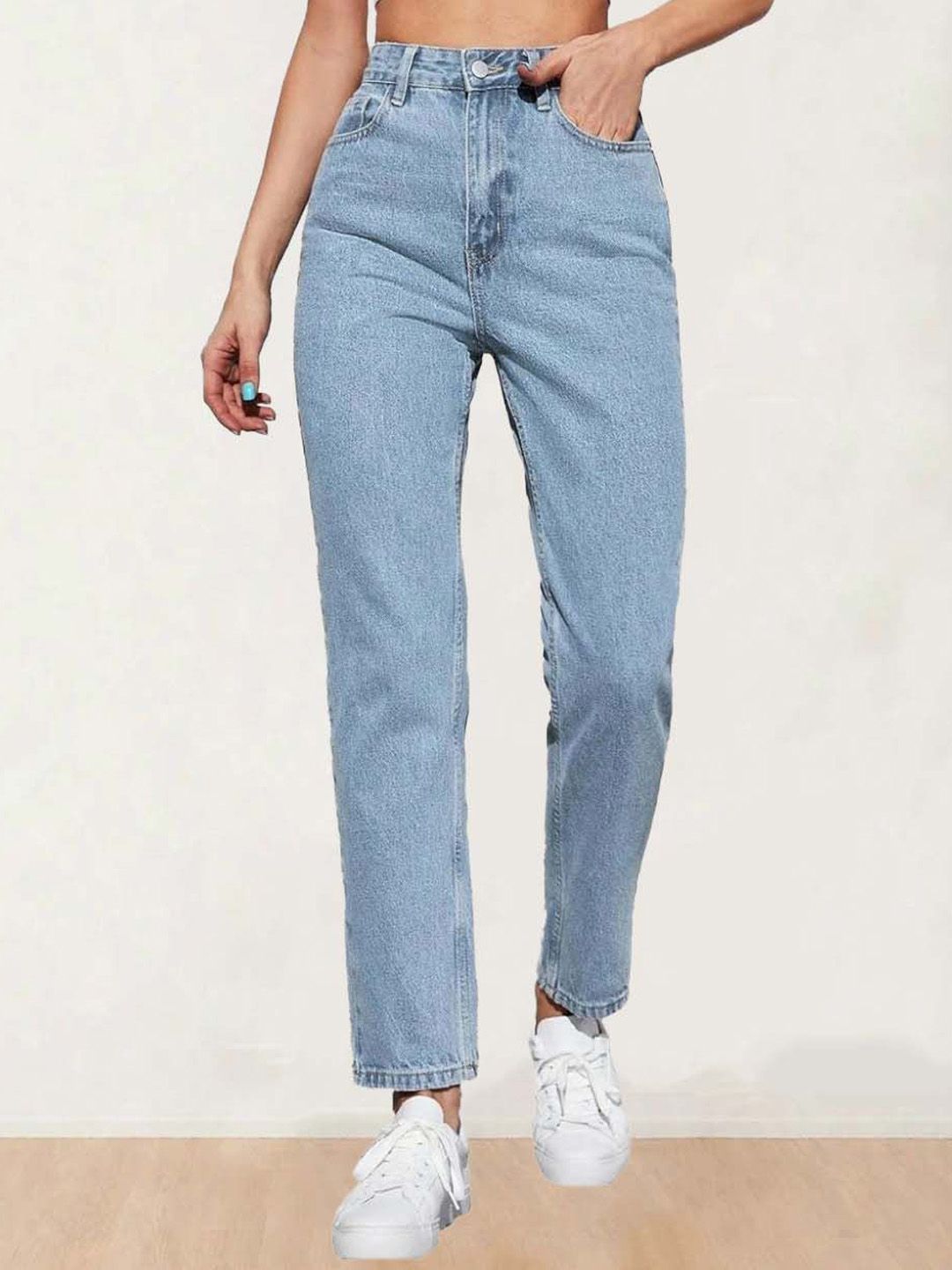 Kotty Women Tapered Fit High-Rise Stretchable Jeans