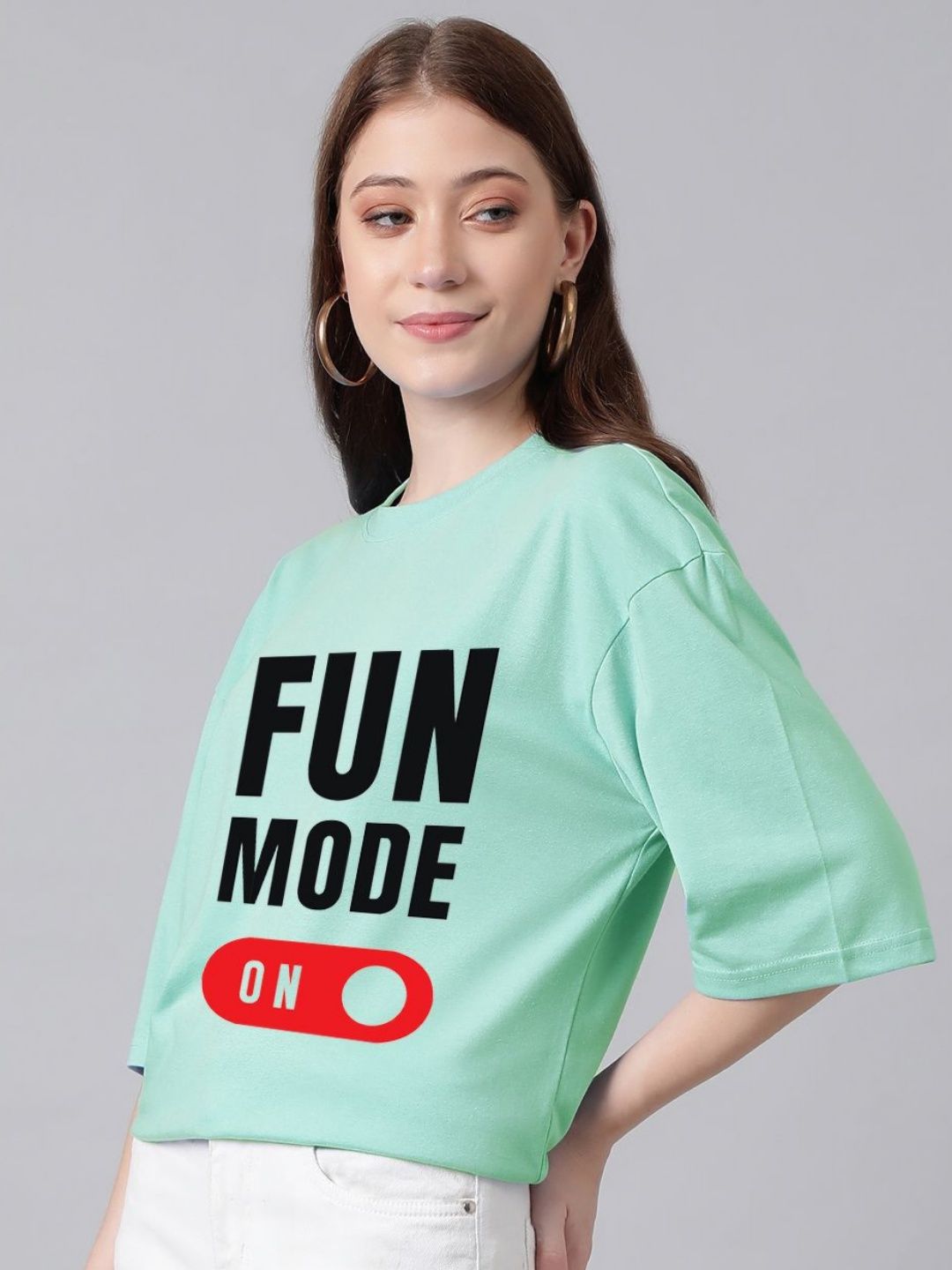 Kotty Women Typography Printed T-shirt