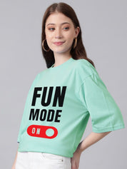 Kotty Women Typography Printed T-shirt